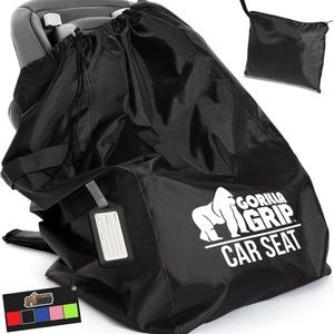 Like New Gorilla Grip Car Seat Travel Bag, Water Dirt Tear Resistant, Easy Carry